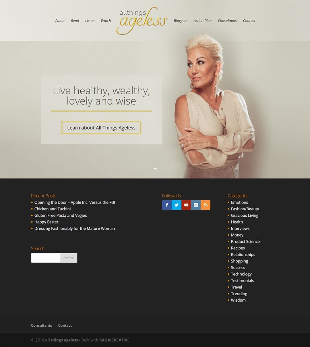 piercebivens.com website